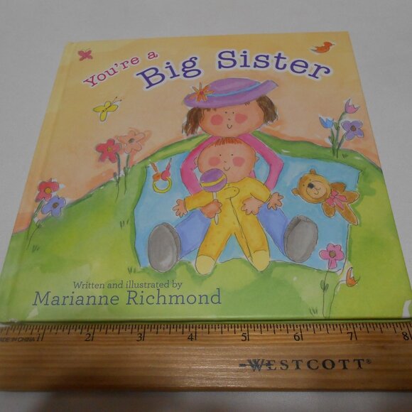 NEW HC BOOK: You're a Big Sister by Marianne Richmond HC 📘🎁 👸 - Picture 1 of 9